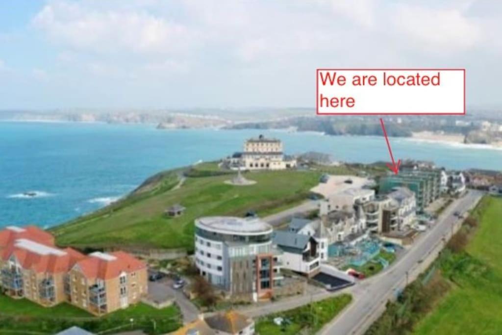 Modern Apartment, Fistral Beach New Quay Esterno foto